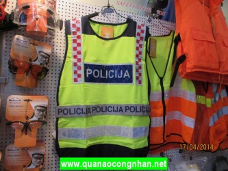 Áo phản quang cảnh sát